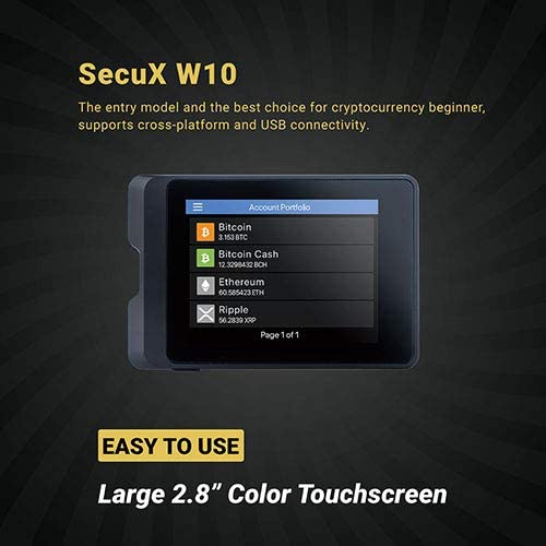 SecuX W10 Lite Crypto Wallet 4