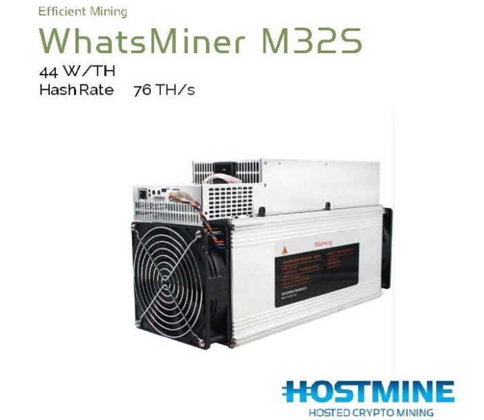 WhatsMiner M32S (76TH/s) 1