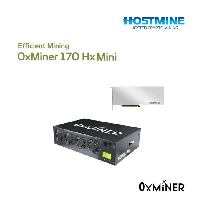 0xMiner 170HX Mini 680 MH/s 2