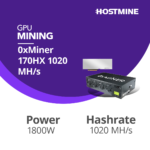 0xMiner 170HX (for hosting) 2