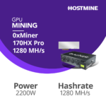 0xMiner 170HX Pro (for hosting) 2
