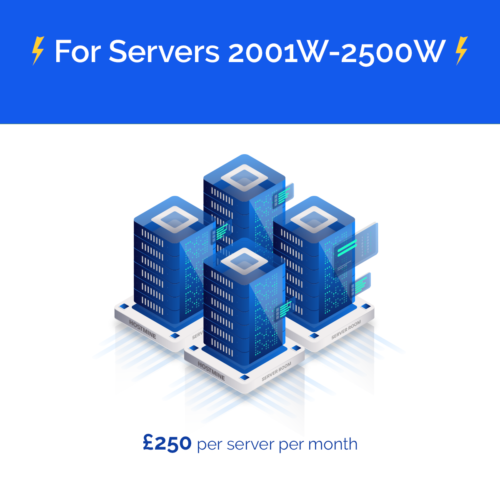 Hosting Package for Servers 2001W-2500W 5