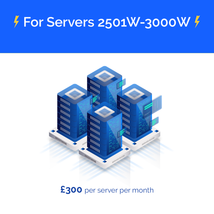 Hosting Package for Servers 2501W-3000W 1