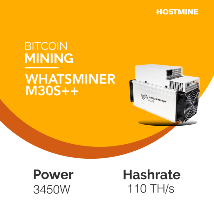 Bitcoin Mining Contract WhatsMiner M30S++ 1